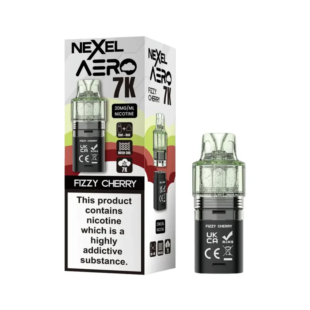 Nexel Aero 7K Prefilled Pod + Refill Container