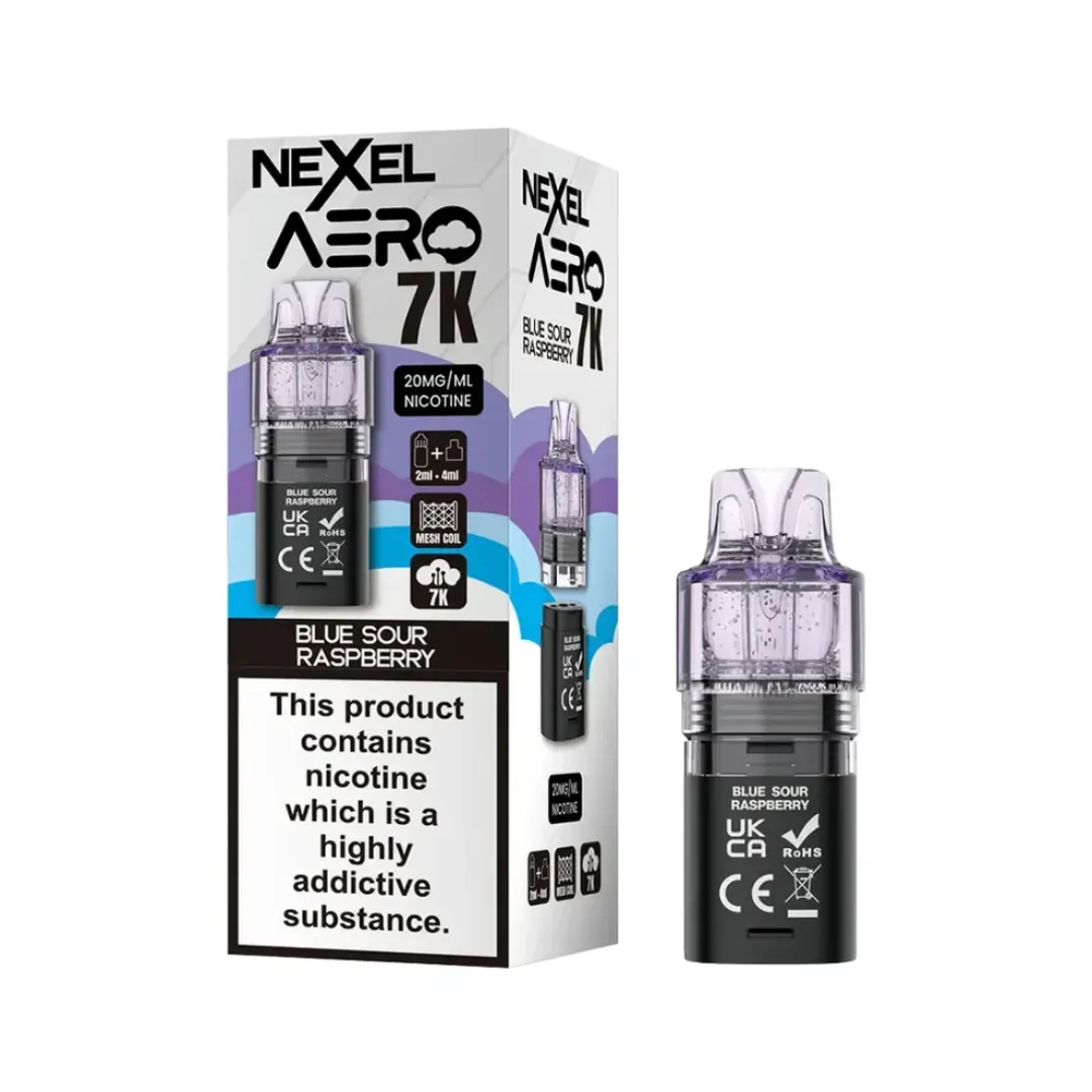 Nexel Aero 7K Prefilled Pod + Refill Container