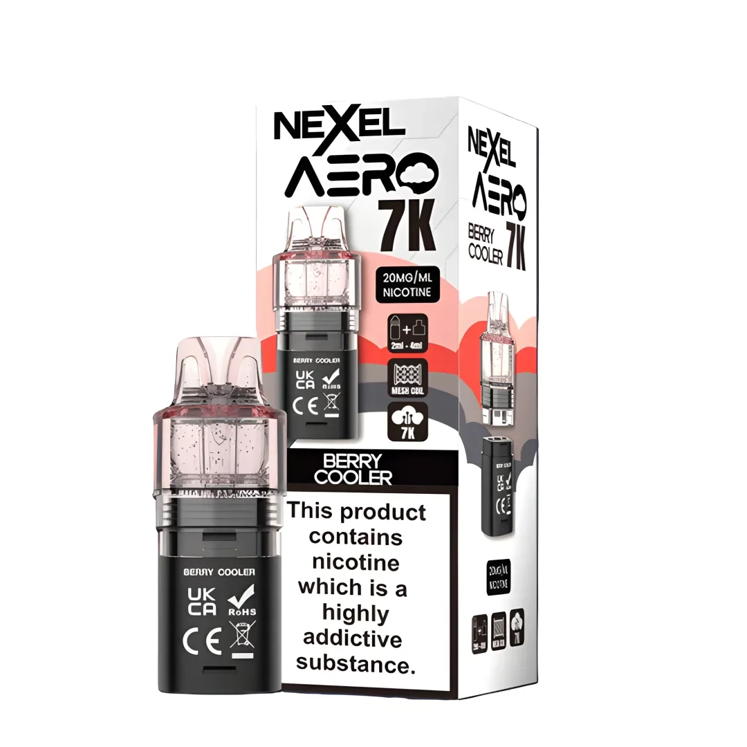 Nexel Aero 7K Prefilled Pod + Refill Container