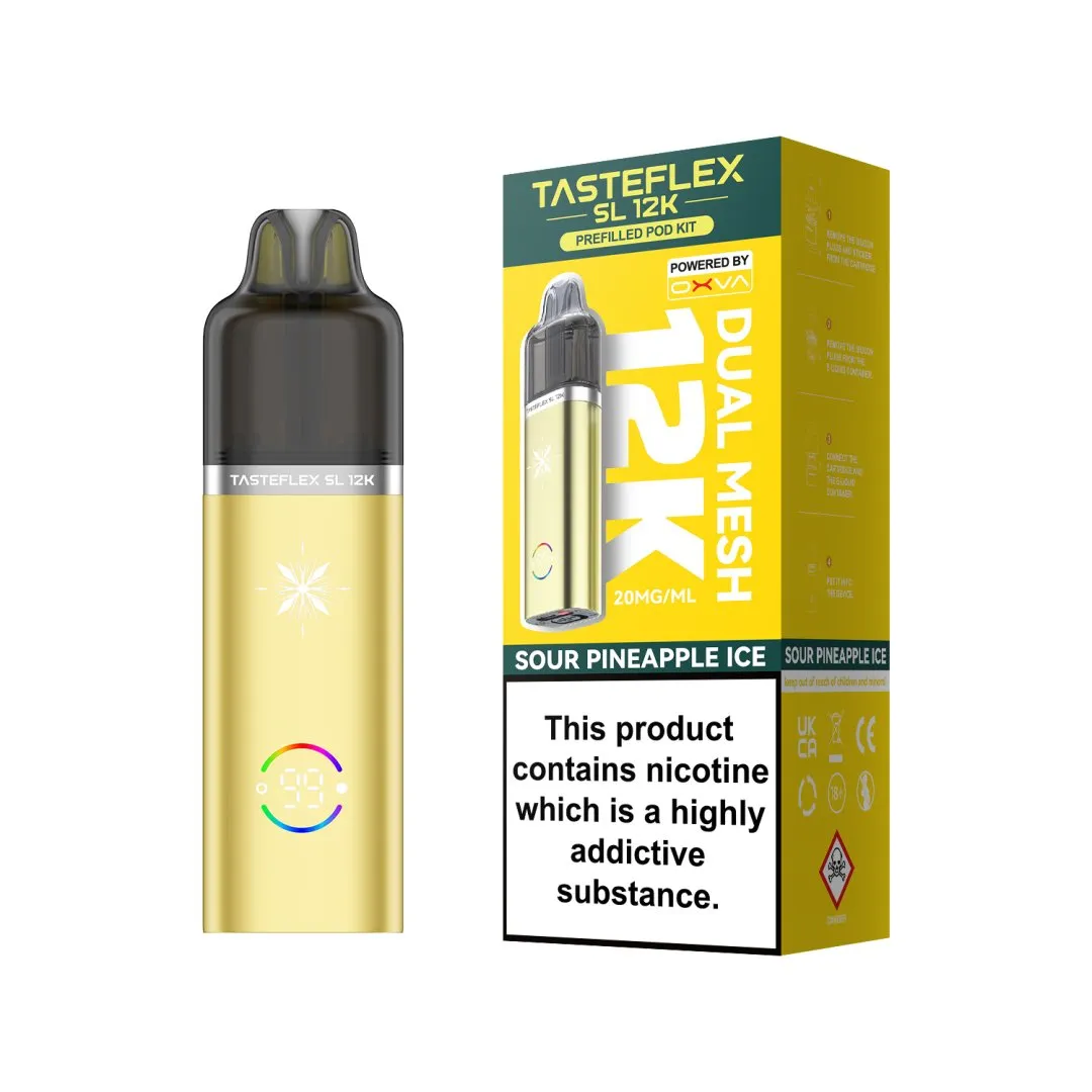 Oxva Tasteflex SL 12K Prefilled Pod Kit - Only £7.79