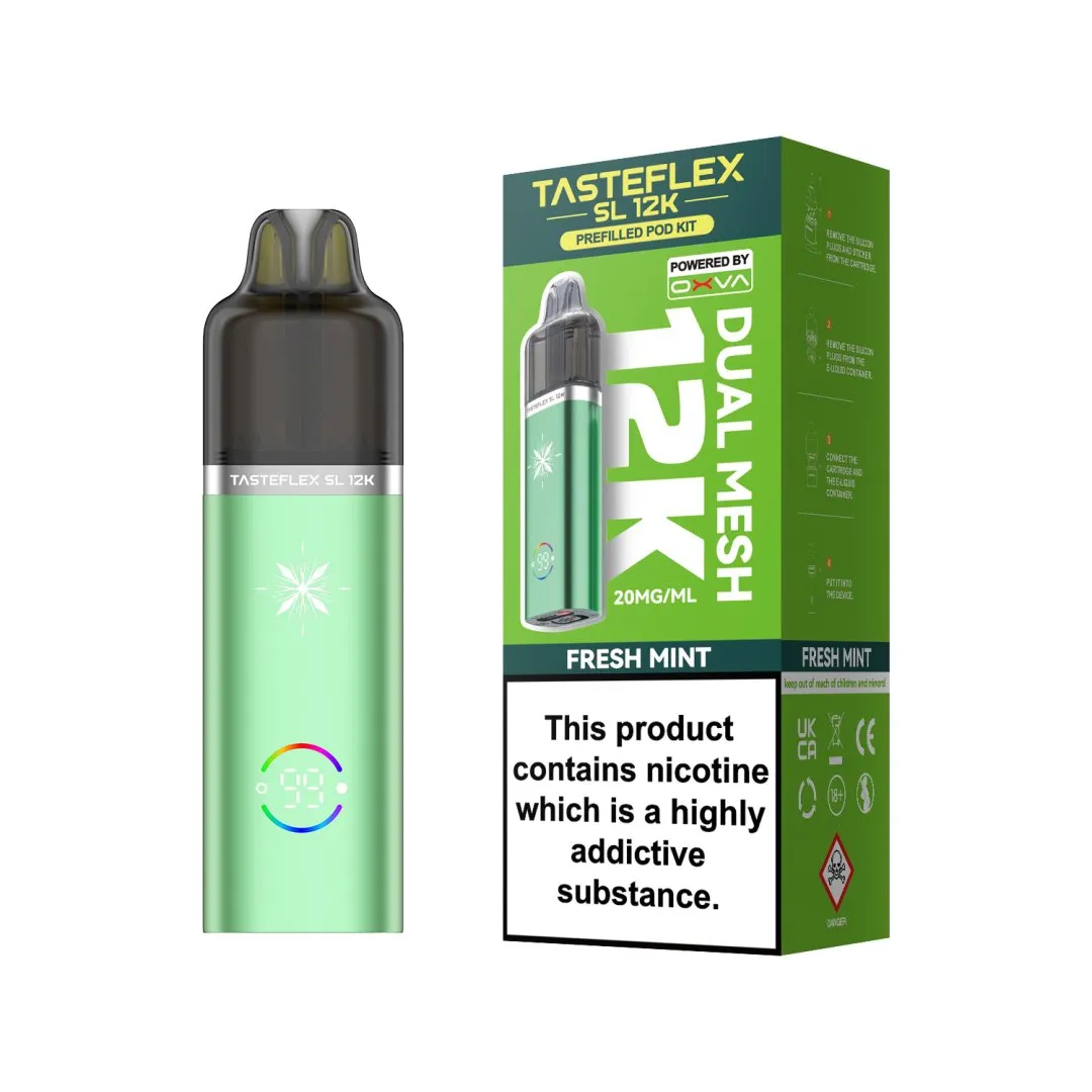 Oxva Tasteflex SL 12K Prefilled Pod Kit - Only £7.79