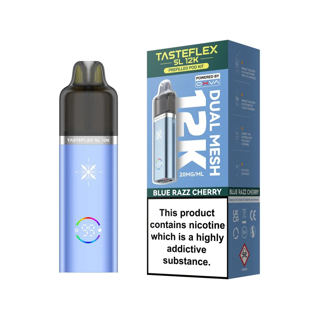 Oxva Tasteflex SL 12K Prefilled Pod Kit - Only £7.79