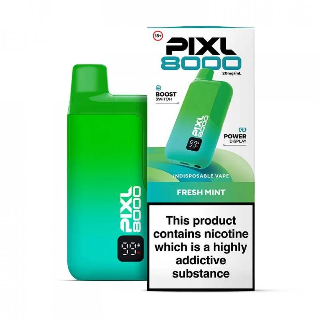 Pixl 8000 Prefilled Vape Kit | 30+ Flavours | £8.80