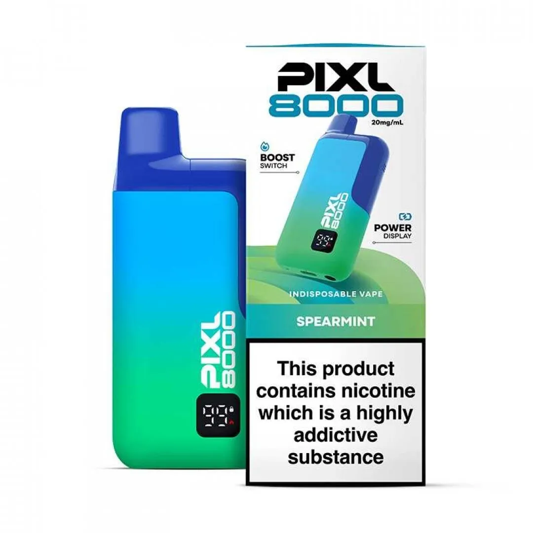 Pixl 8000 Prefilled Vape Kit | 30+ Flavours | £8.80