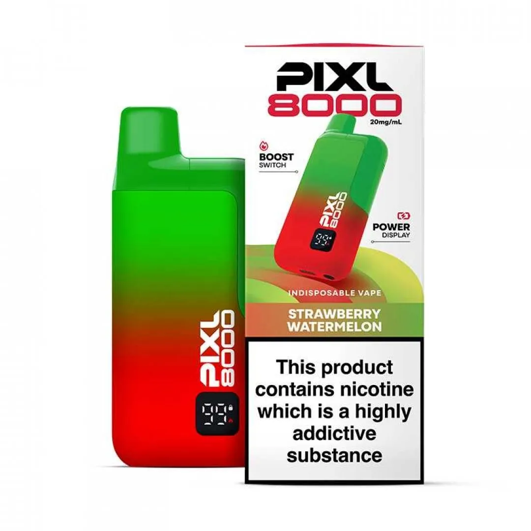 Pixl 8000 Prefilled Vape Kit | 30+ Flavours | £8.80