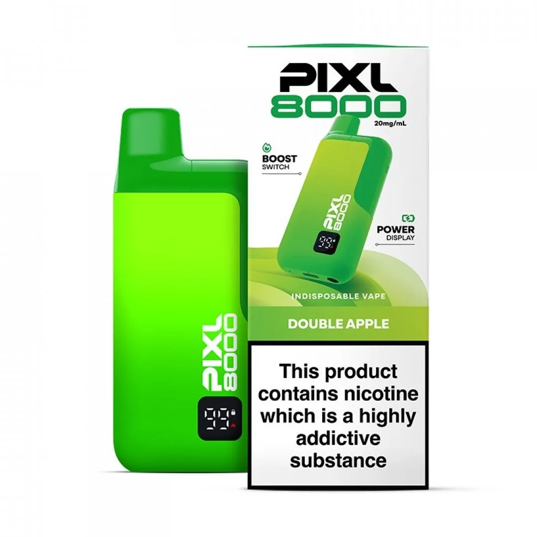Pixl 8000 Prefilled Vape Kit | 30+ Flavours | £8.80