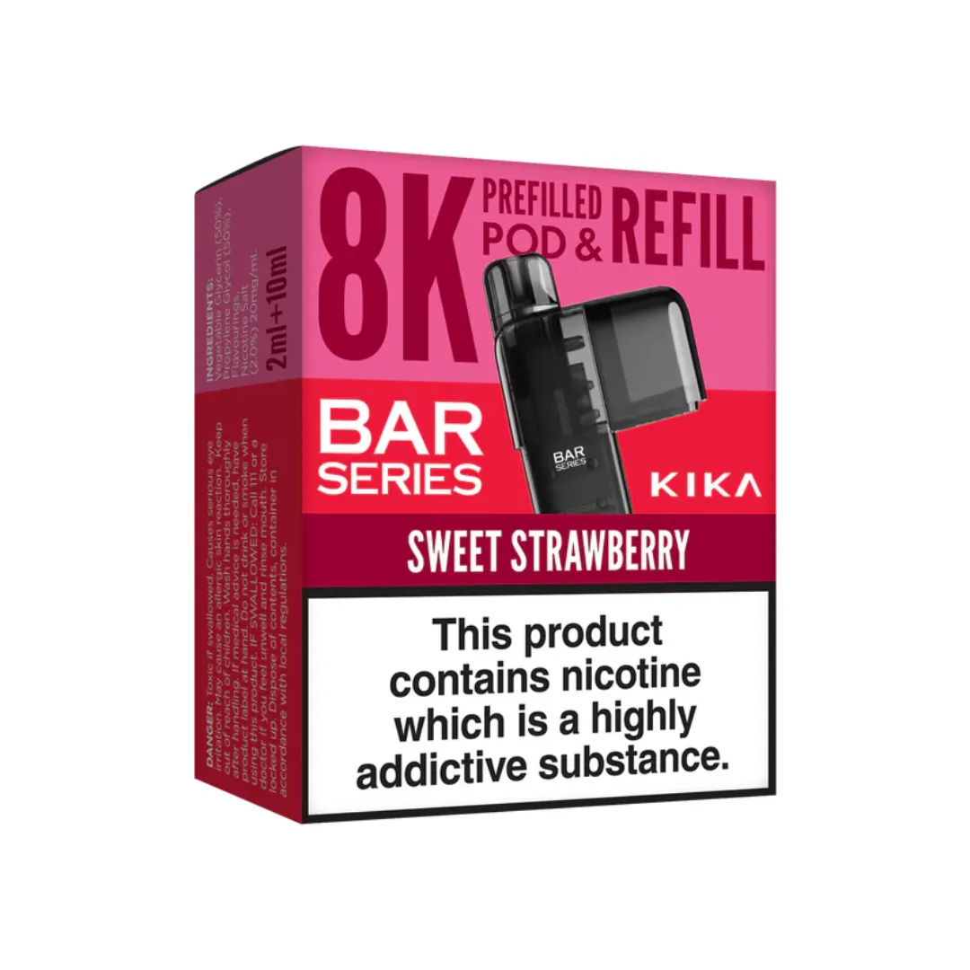 Bar Series Kika 8K Prefilled Pods | 8K Refills & Flavours