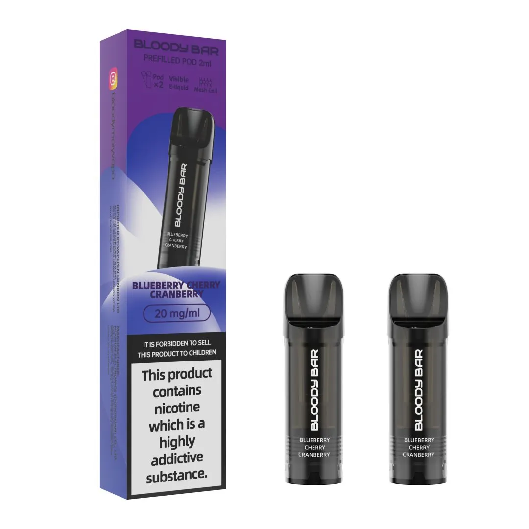 Bloody Bar 5-in-1 Prefilled Pods - Any 5 For £24