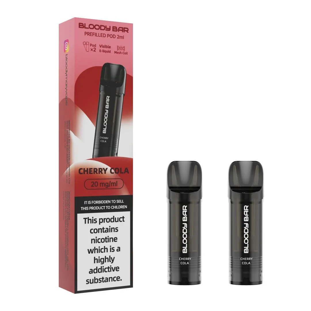 Bloody Bar 5-in-1 Prefilled Pods - Any 5 For £24