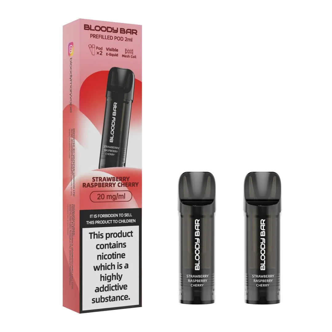 Bloody Bar 5-in-1 Prefilled Pods - Any 5 For £24