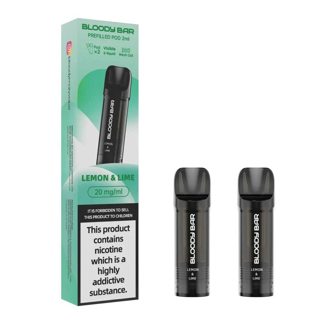 Bloody Bar 5-in-1 Prefilled Pods - Any 5 For £24