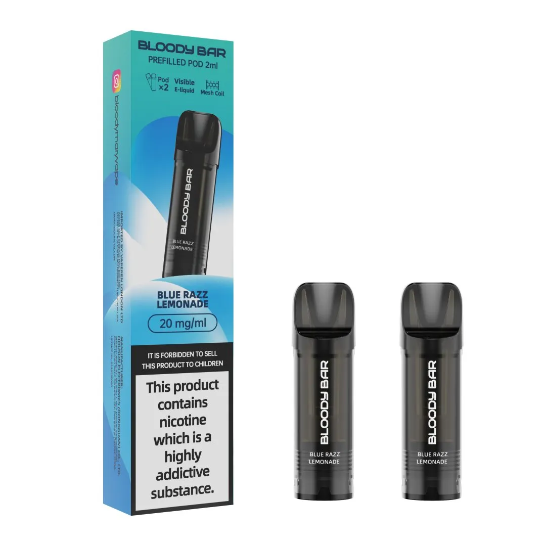 Bloody Bar 5-in-1 Prefilled Pods - Any 5 For £24