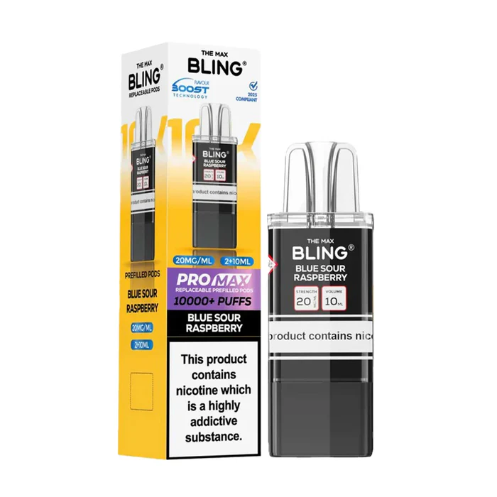 The Crystal Bling Max 10000 Prefilled Pods