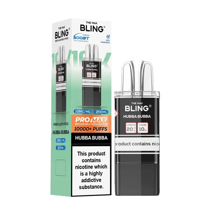 The Crystal Bling Max 10K Refill Pods - Only £5.79