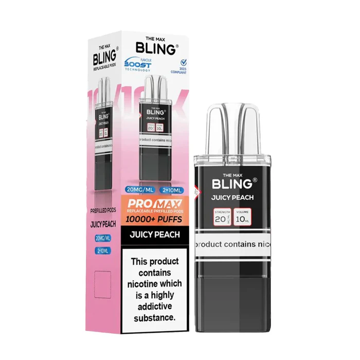 The Crystal Bling Max 10K Refill Pods - Only £5.79