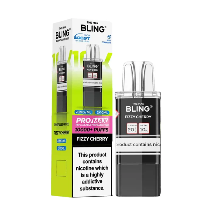 The Crystal Bling Max 10K Refill Pods - Only £5.79