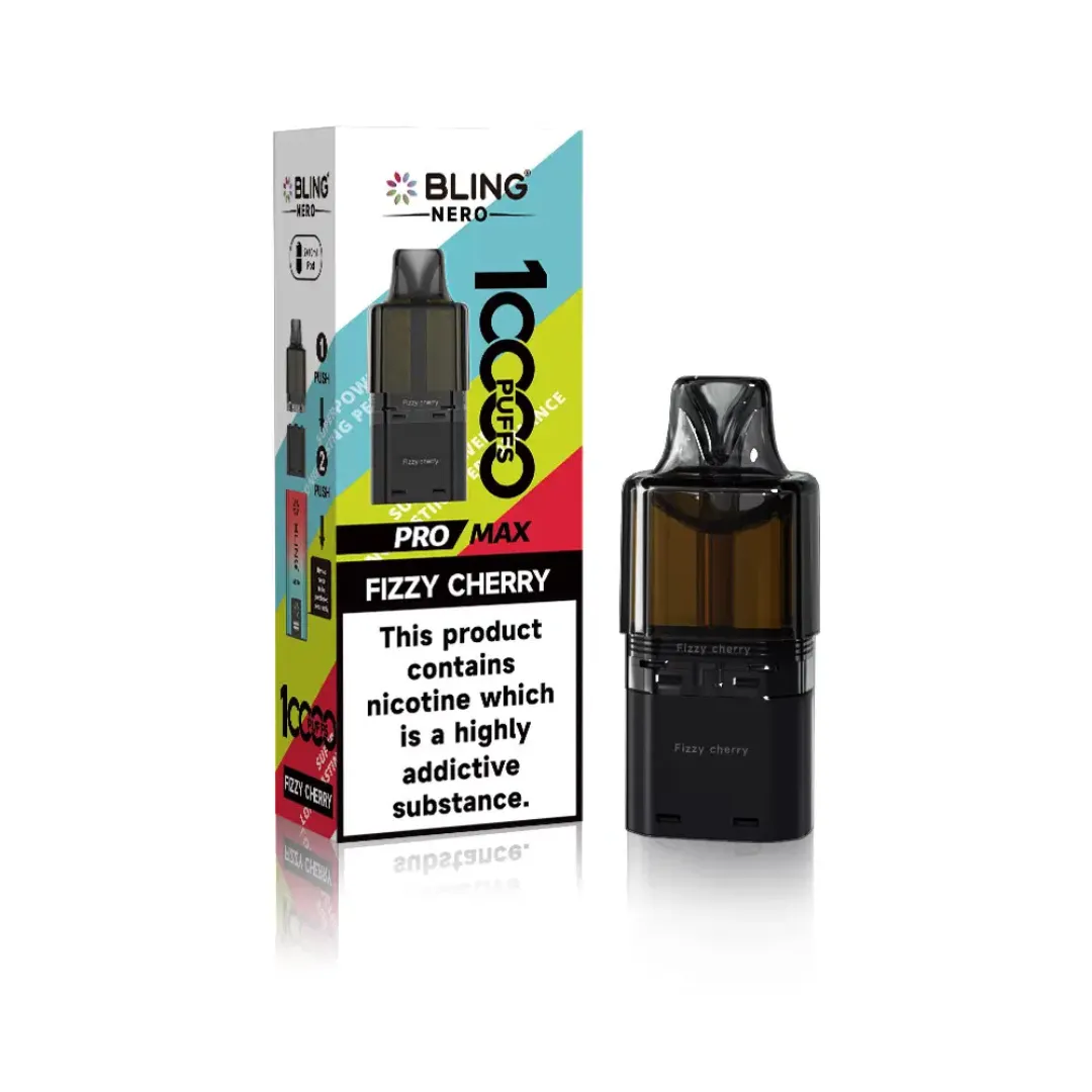 Crystal Bling Nero 10000 Prefilled Pods - Only £4.49