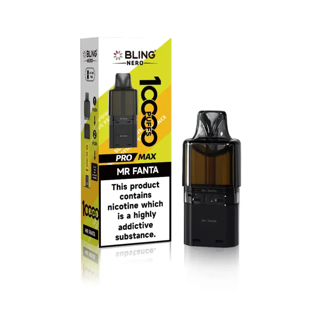 Crystal Bling Nero 10000 Prefilled Pods - Only £4.49