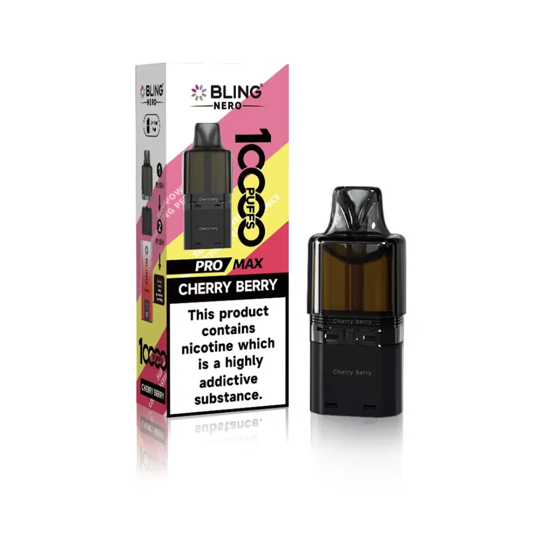 Crystal Bling Nero 10000 Prefilled Pods - Only £4.49