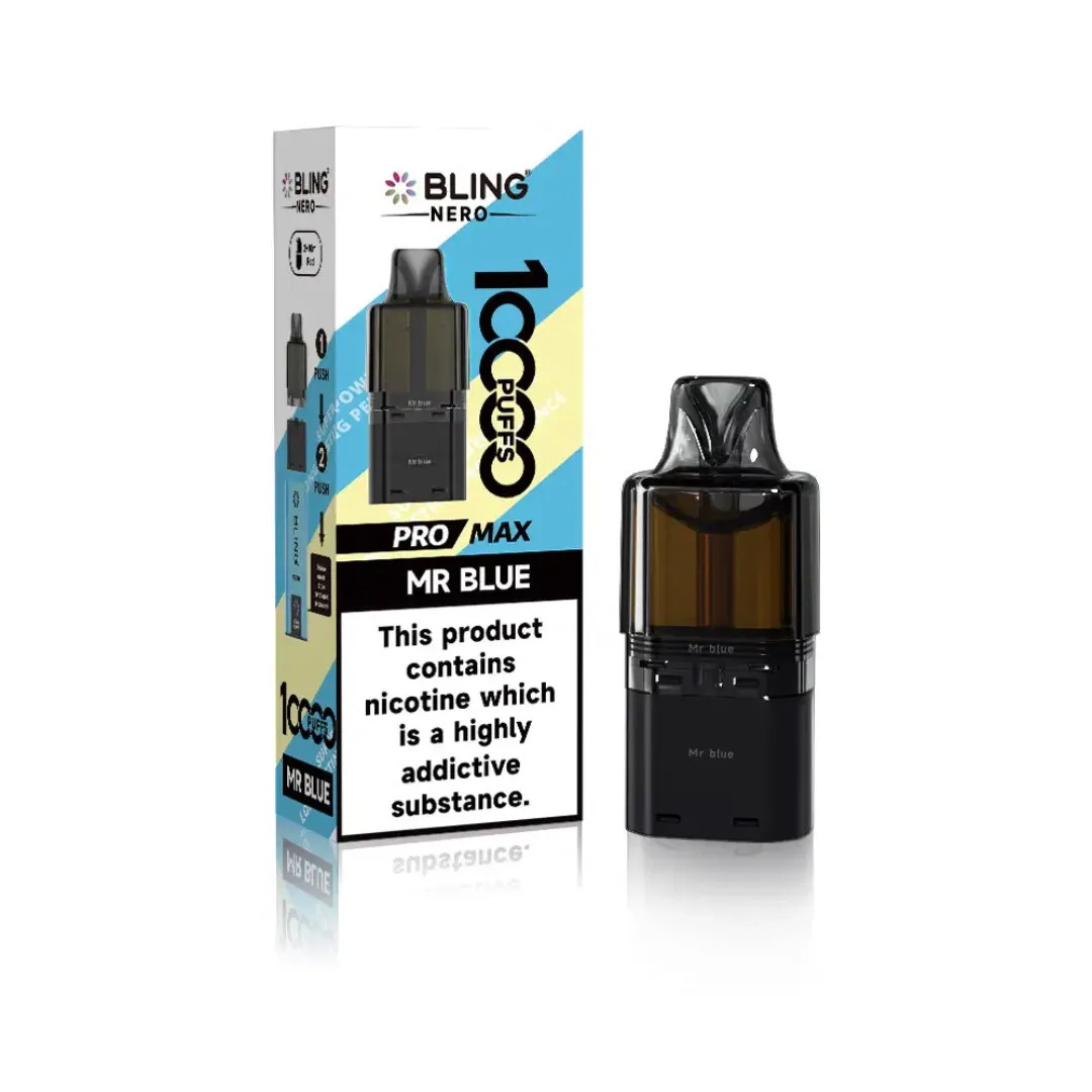 Crystal Bling Nero 10000 Prefilled Pods - Only £4.49