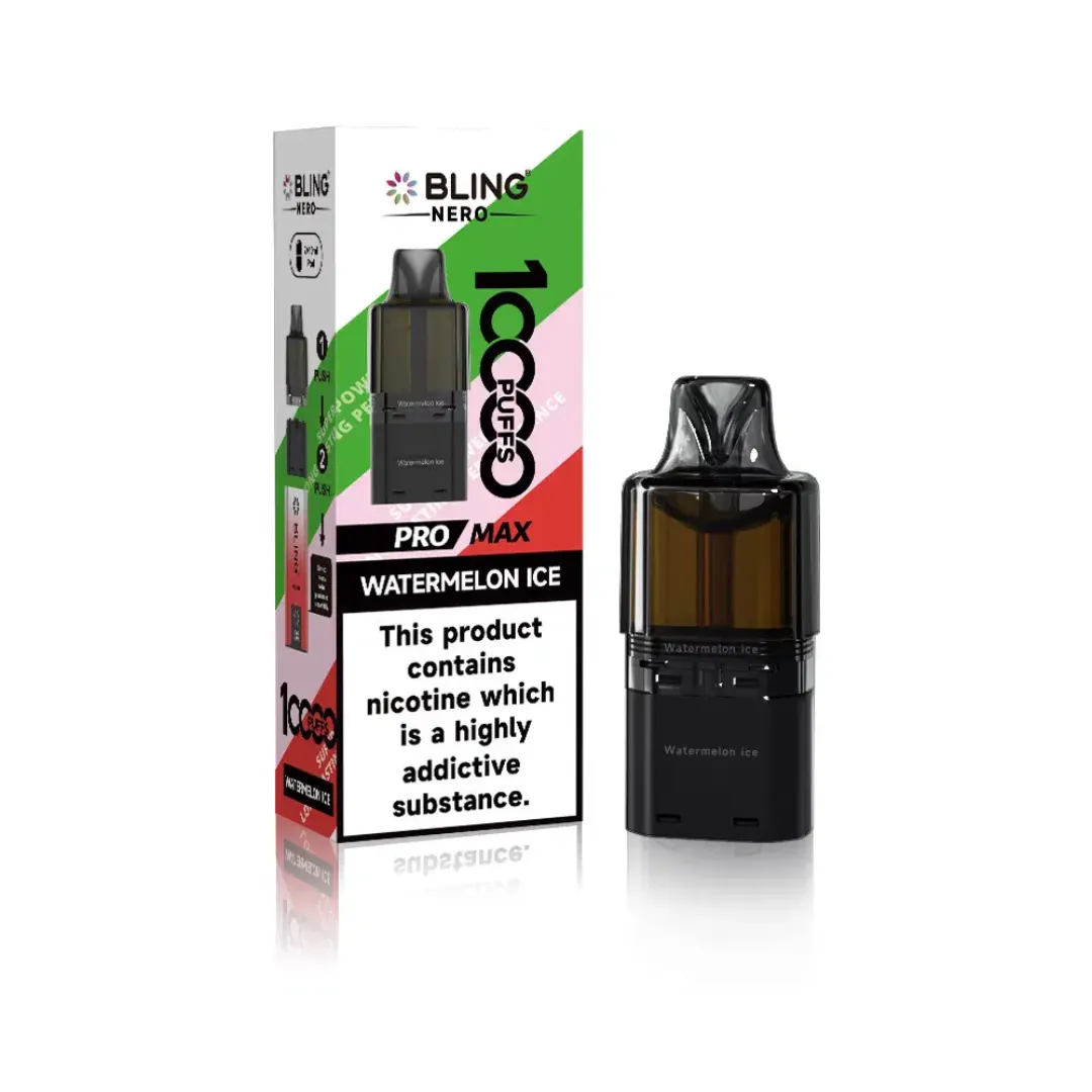 Crystal Bling Nero 10000 Prefilled Pods - Only £4.49