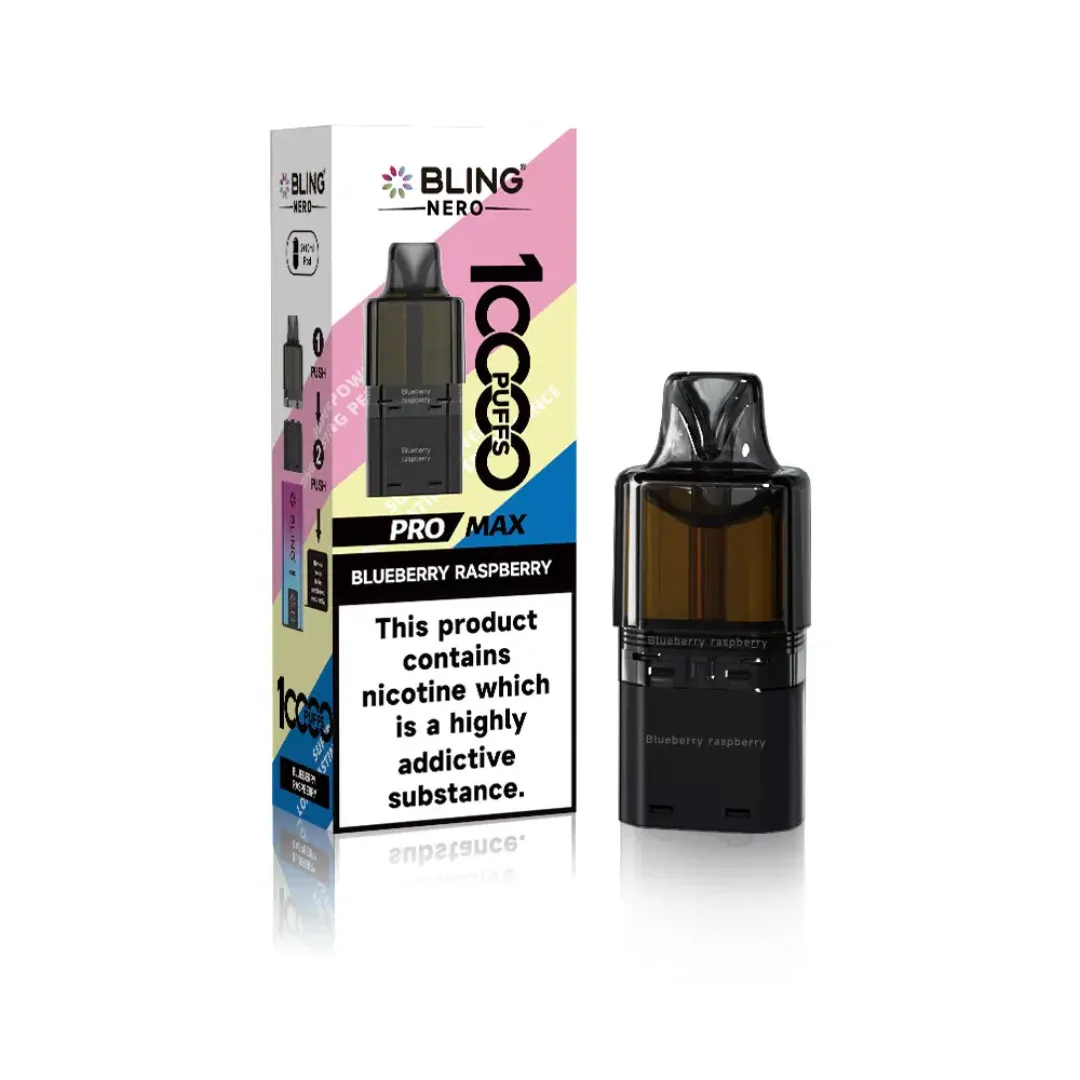 Crystal Bling Nero 10000 Prefilled Pods - Only £4.49