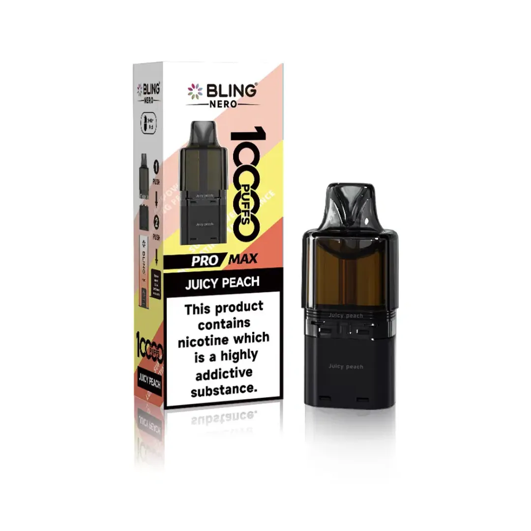 Crystal Bling Nero 10000 Prefilled Pods - Only £4.49