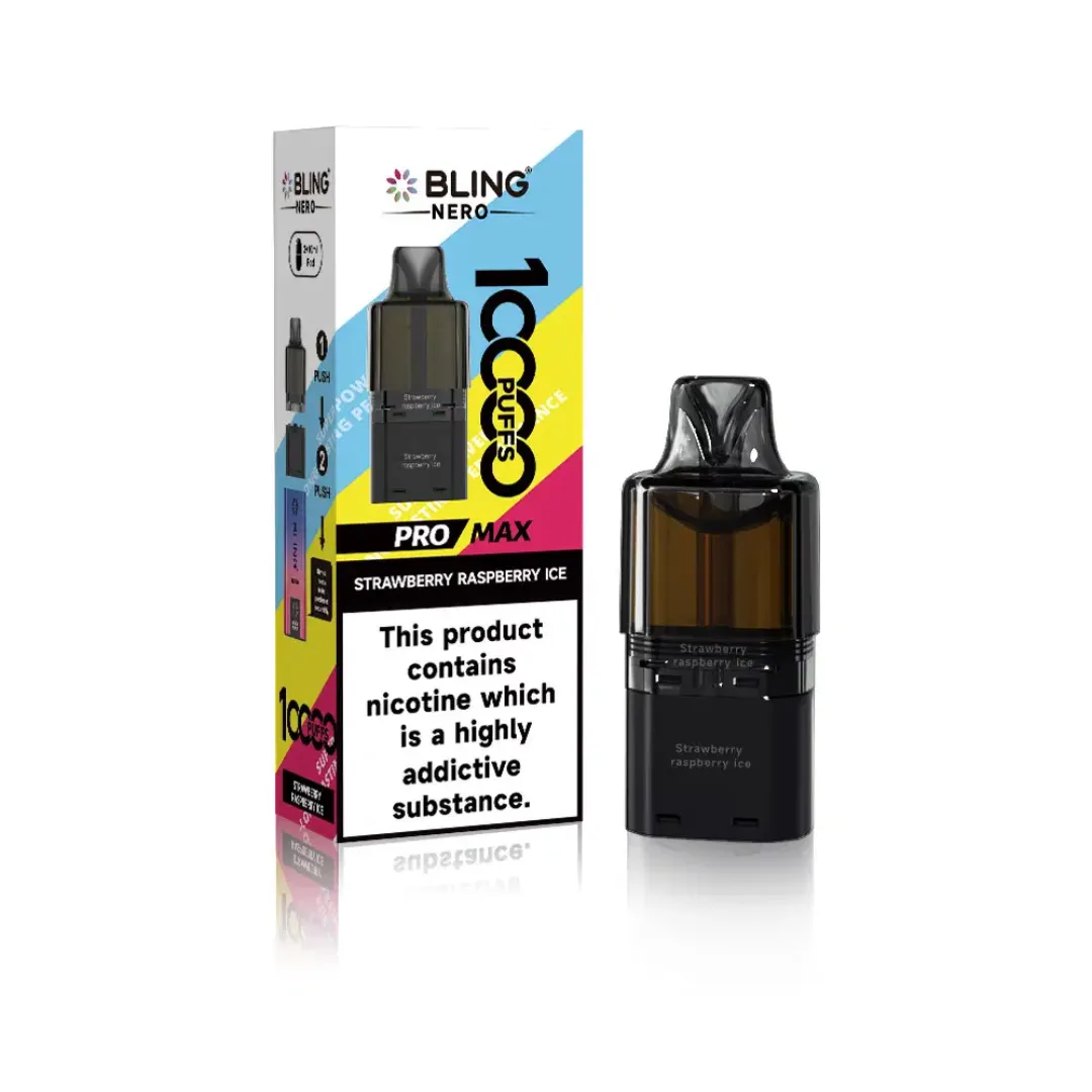 Crystal Bling Nero 10000 Prefilled Pods - Only £4.49