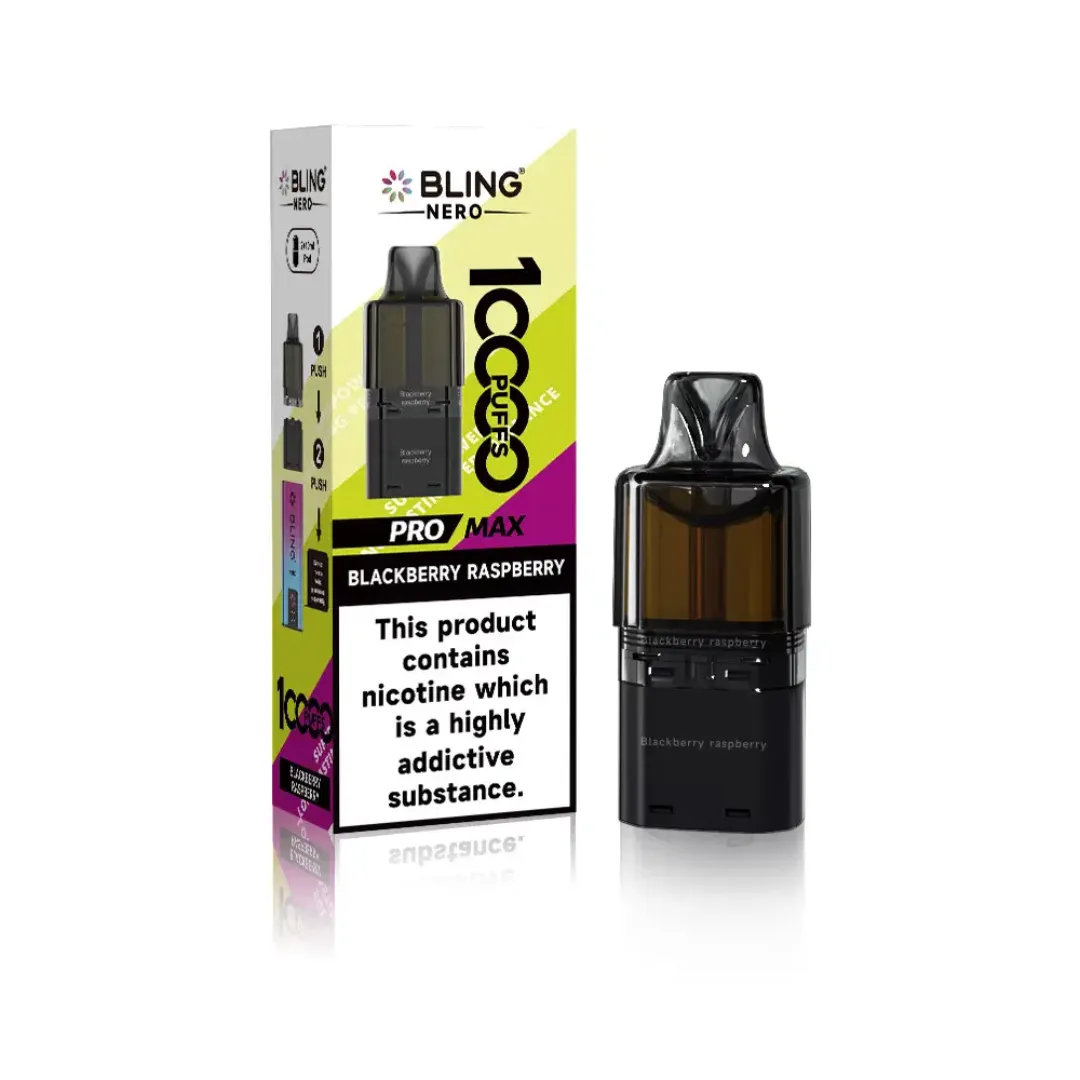 Crystal Bling Nero 10000 Prefilled Pods - Only £4.49