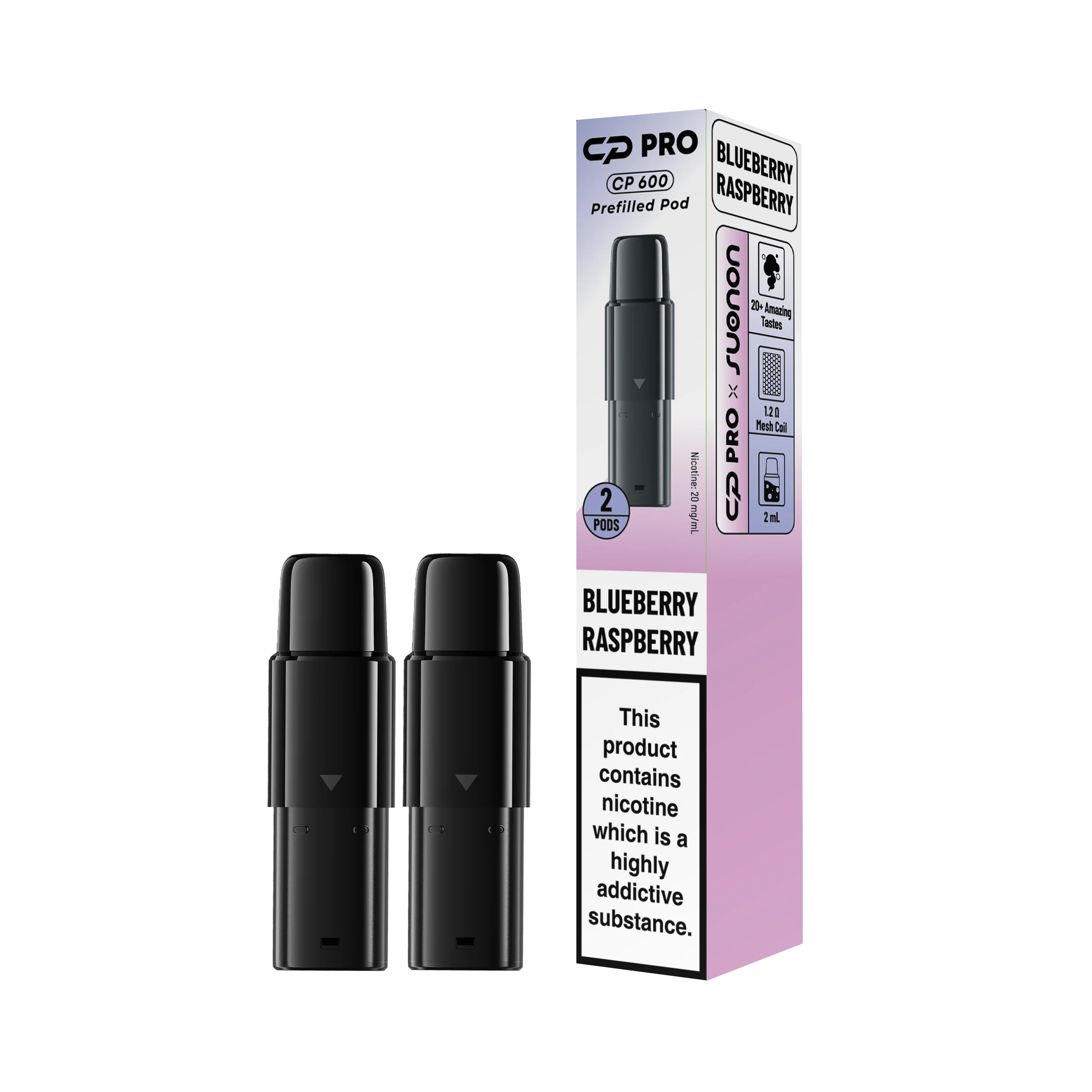 Crystal Pro CP 600 Puffs Refill Pods | Only £3.29