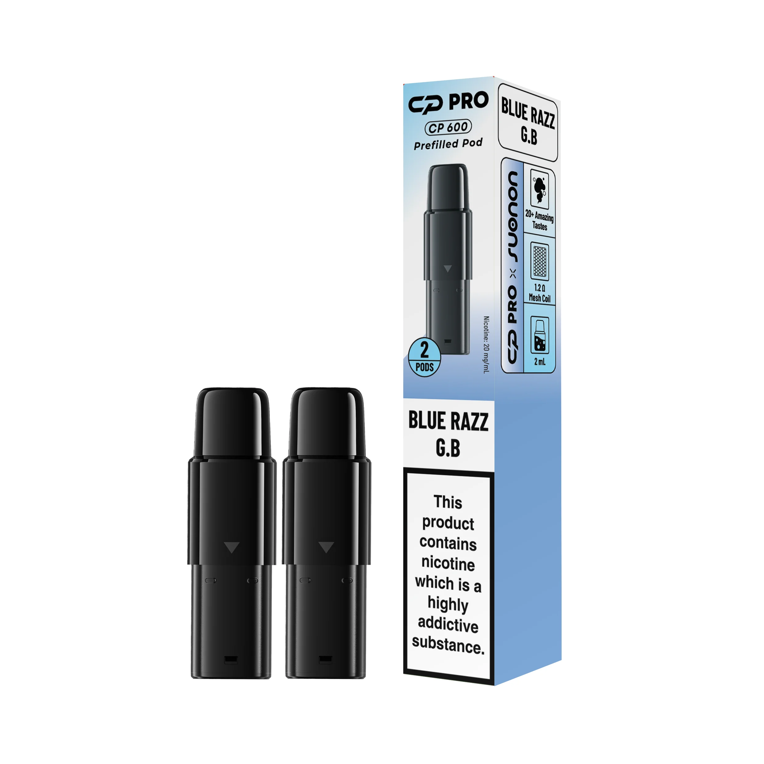 Crystal Pro CP 600 Puffs Refill Pods | Only £3.29