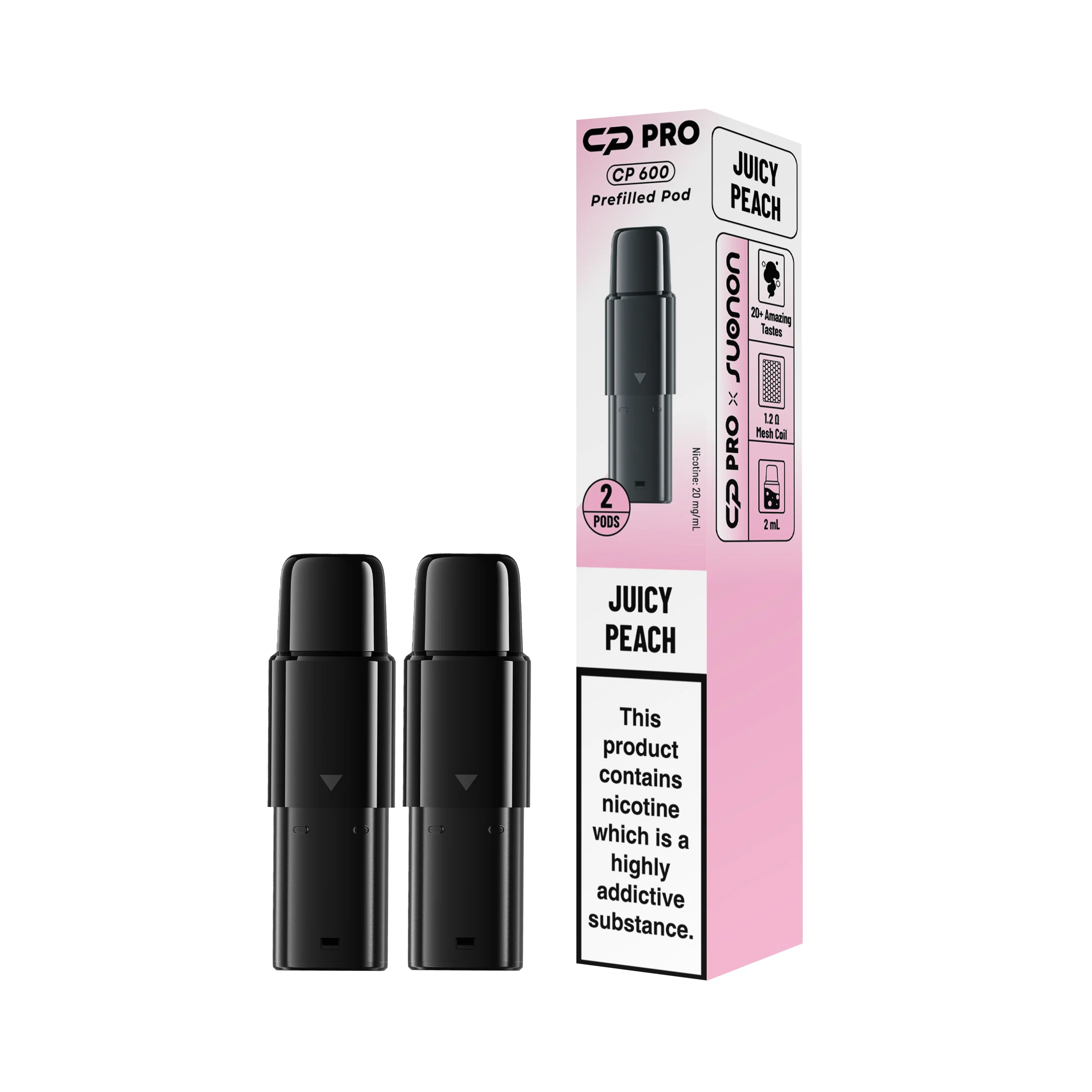 Crystal Pro CP 600 Puffs Refill Pods | Only £3.29