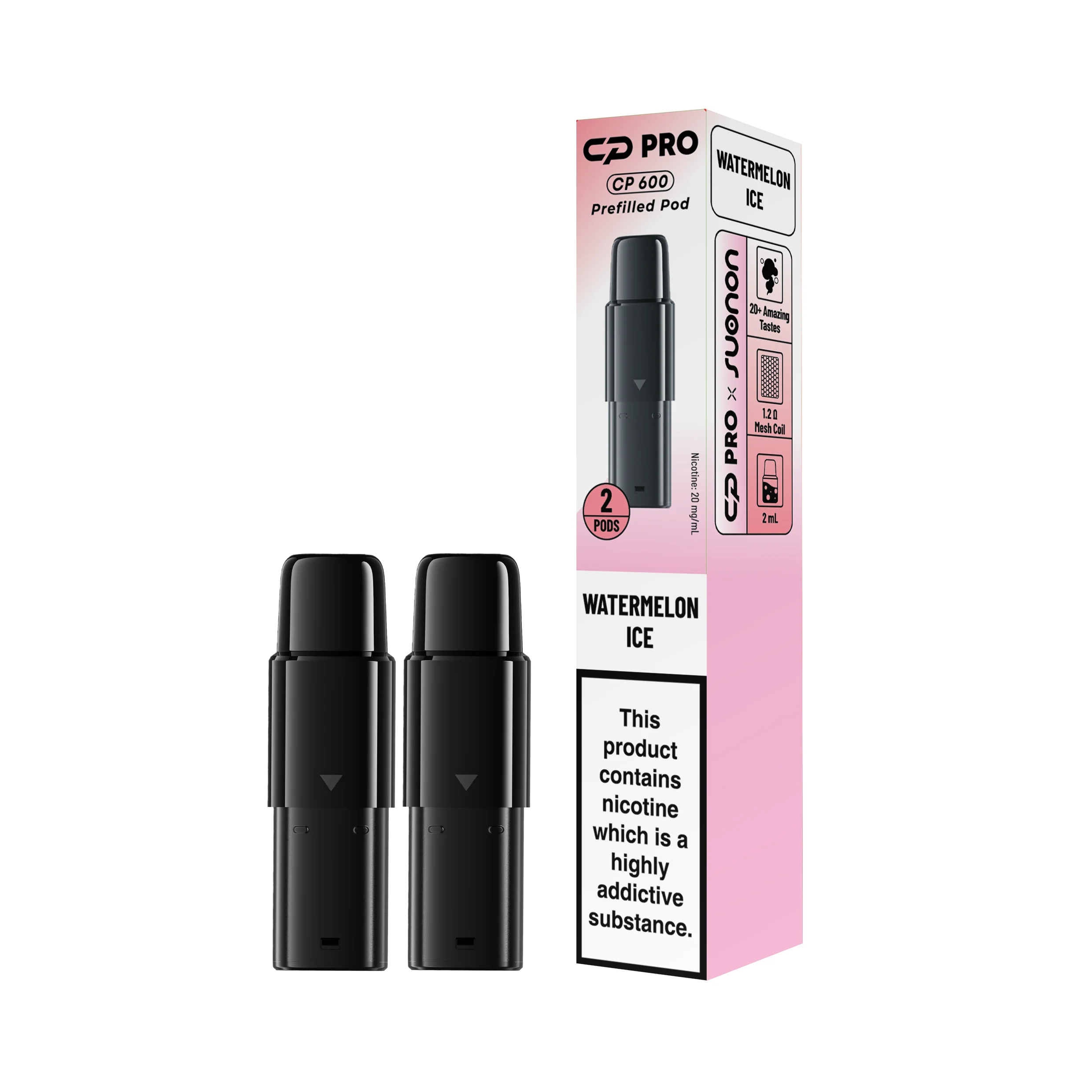 Crystal Pro CP 600 Puffs Refill Pods | Only £3.29