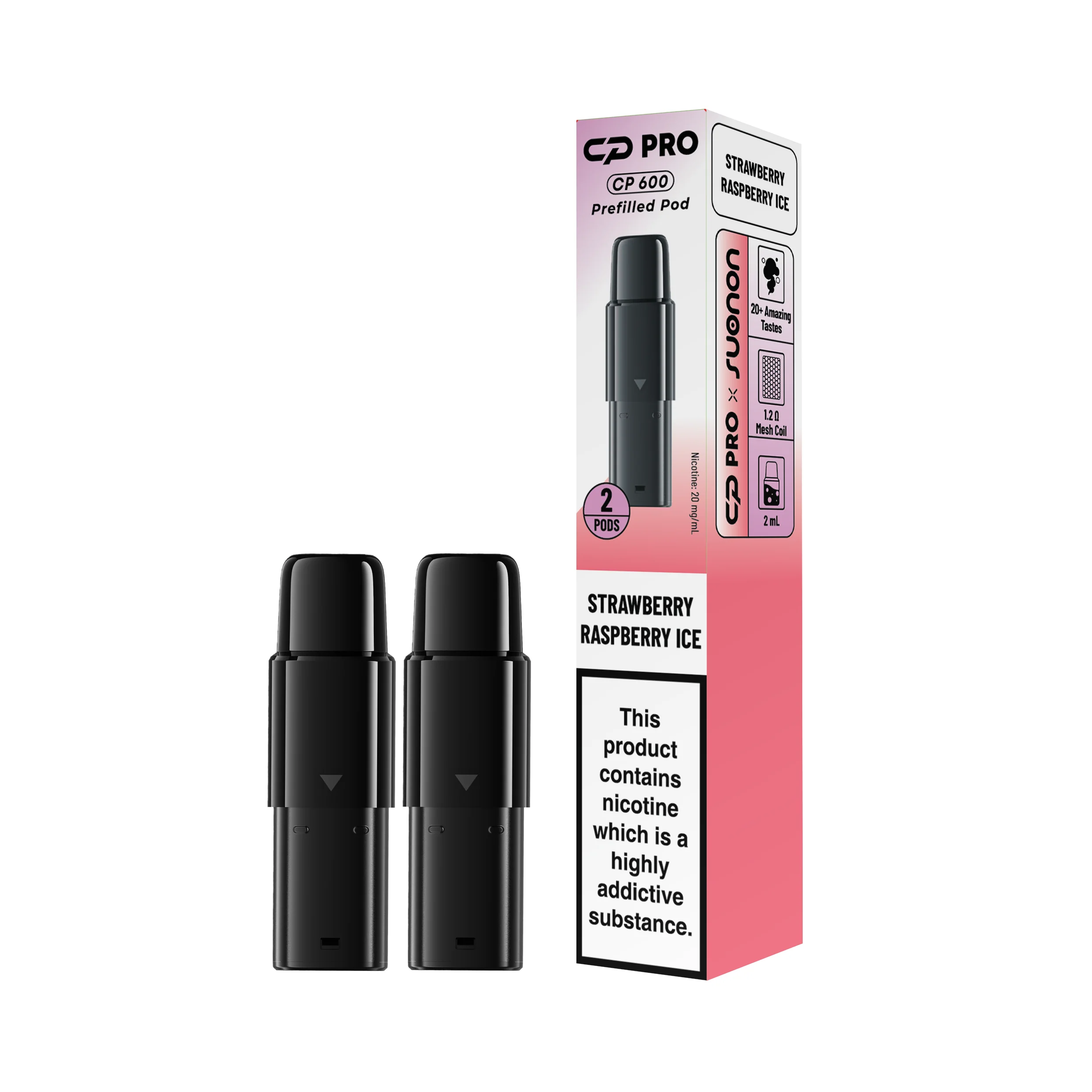 Crystal Pro CP 600 Puffs Refill Pods | Only £3.29