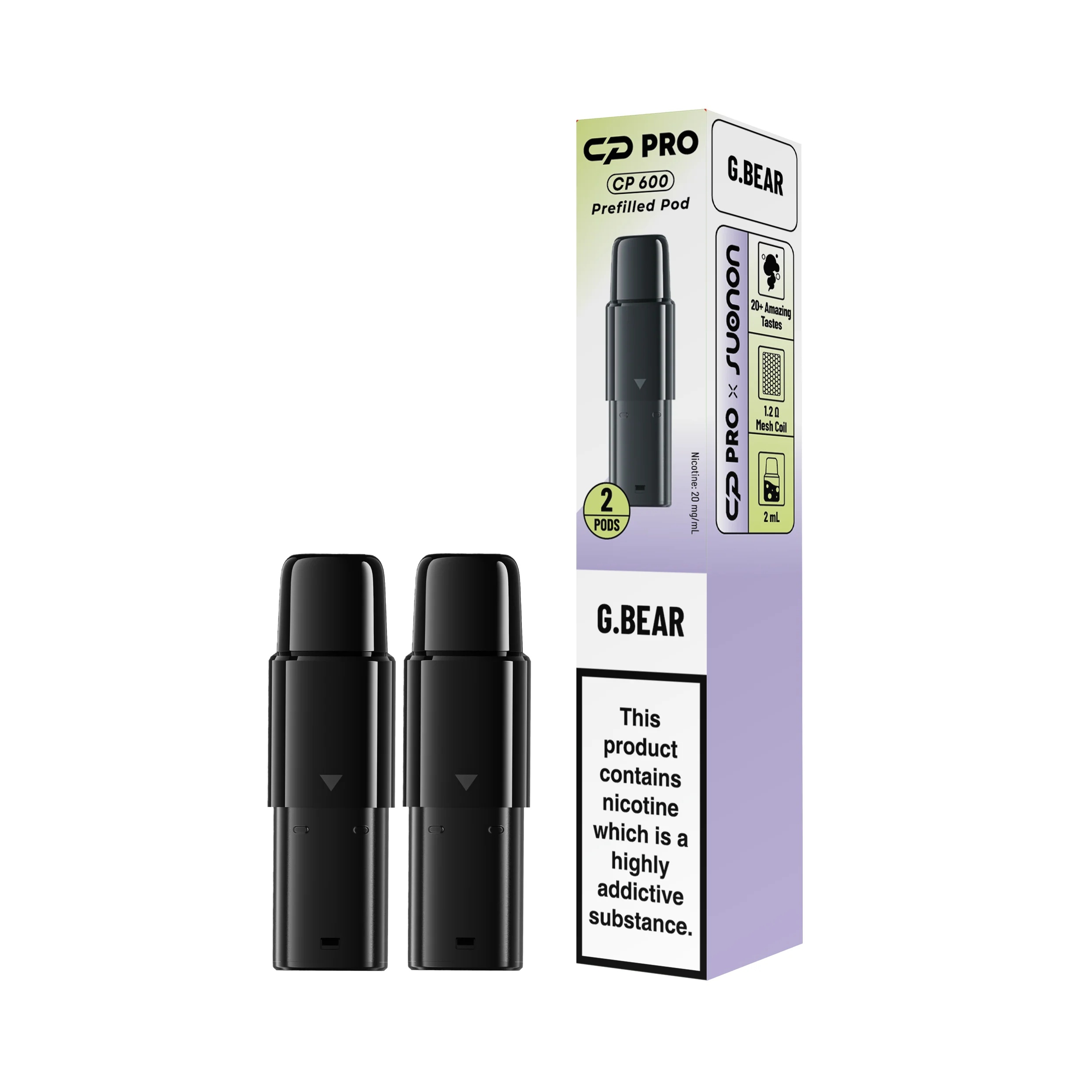 Crystal Pro CP 600 Puffs Refill Pods | Only £3.29