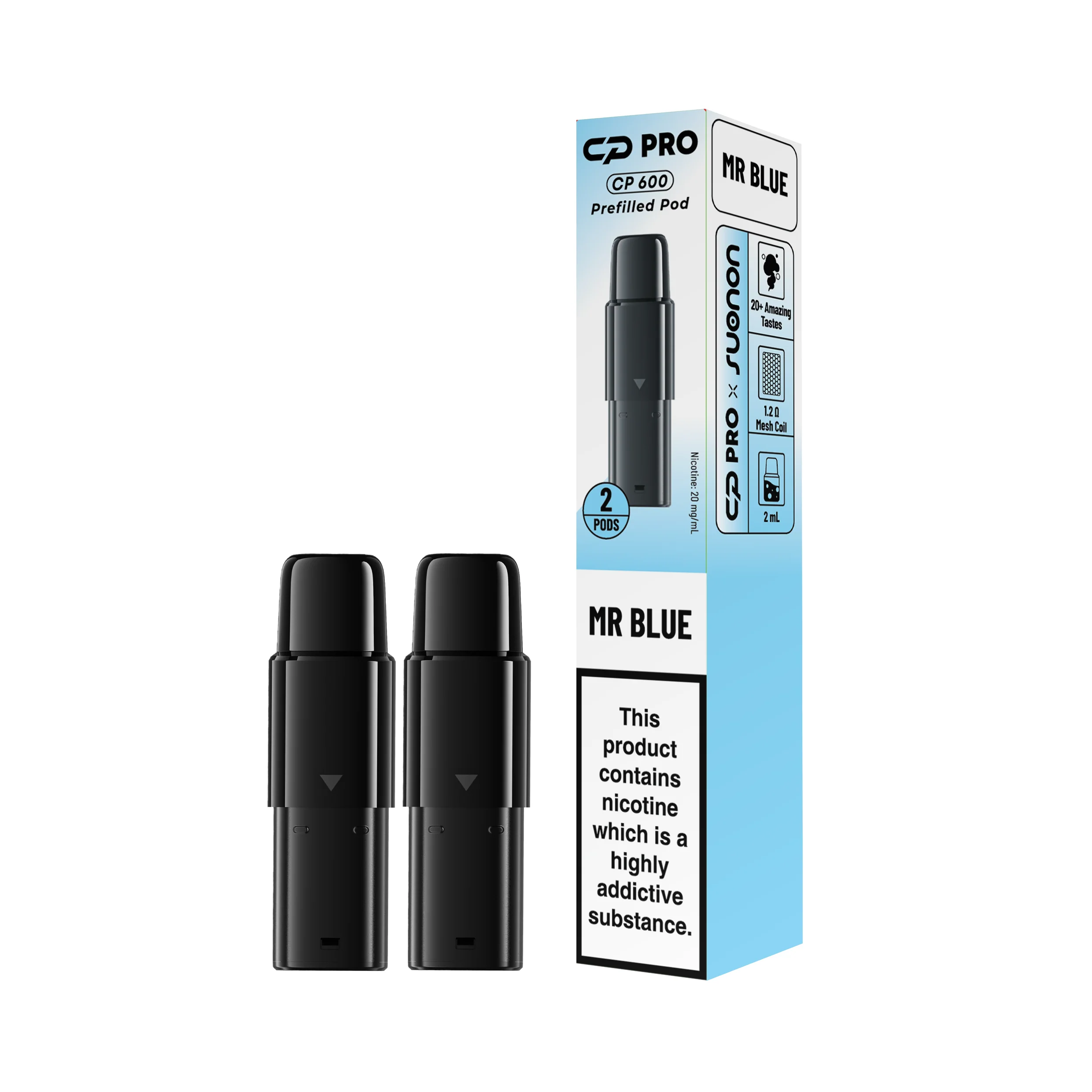 Crystal Pro CP 600 Puffs Refill Pods | Only £3.29