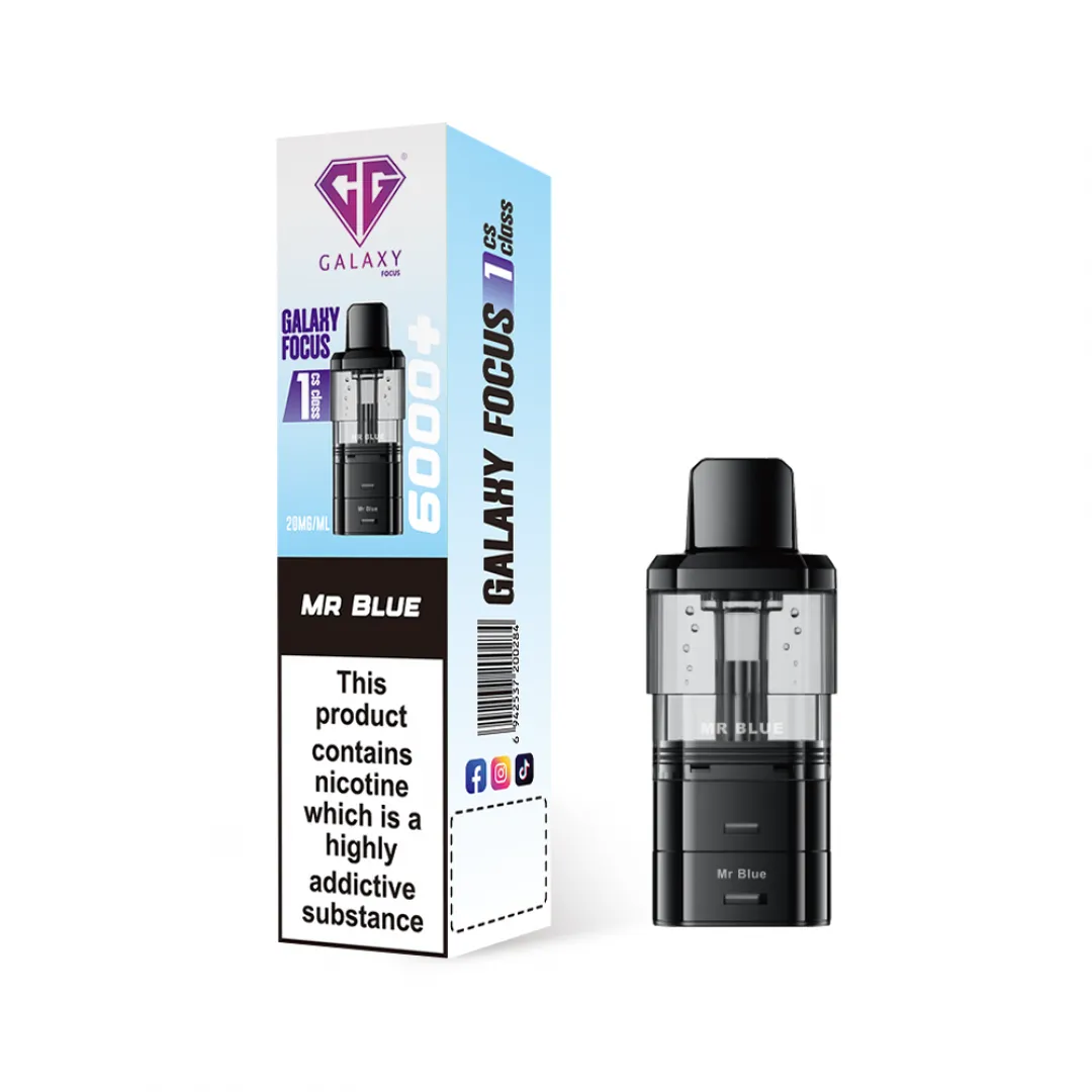 Crystal Galaxy Focus 1 6000 Replacement Pods - Buy Now