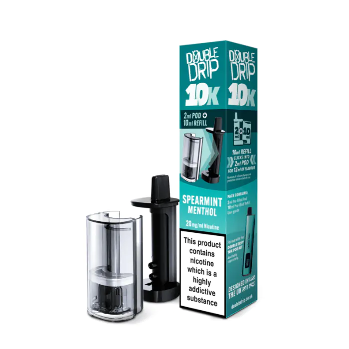 Double Drip 10K Refill Pods | Buy Now Just in £5.29
