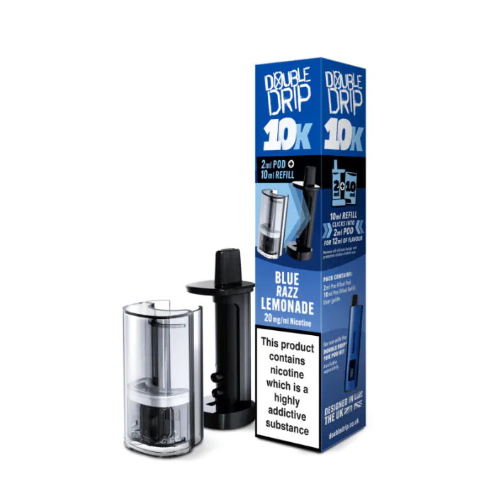 Double Drip 10K Refill Pods | Buy Now Just in £5.29