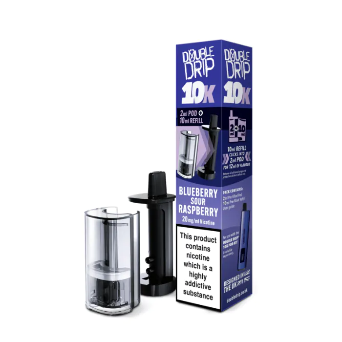 Double Drip 10K Refill Pods | Buy Now Just in £5.29