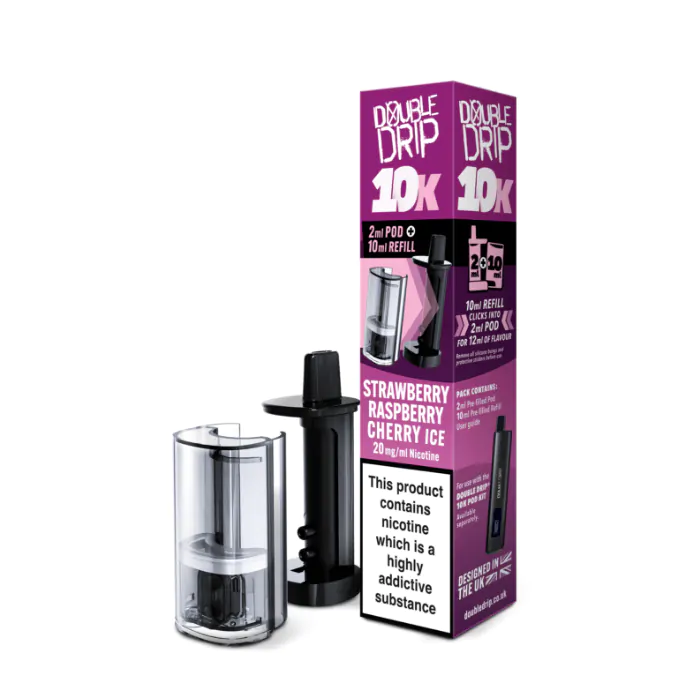 Double Drip 10K Refill Pods | Buy Now Just in £5.29
