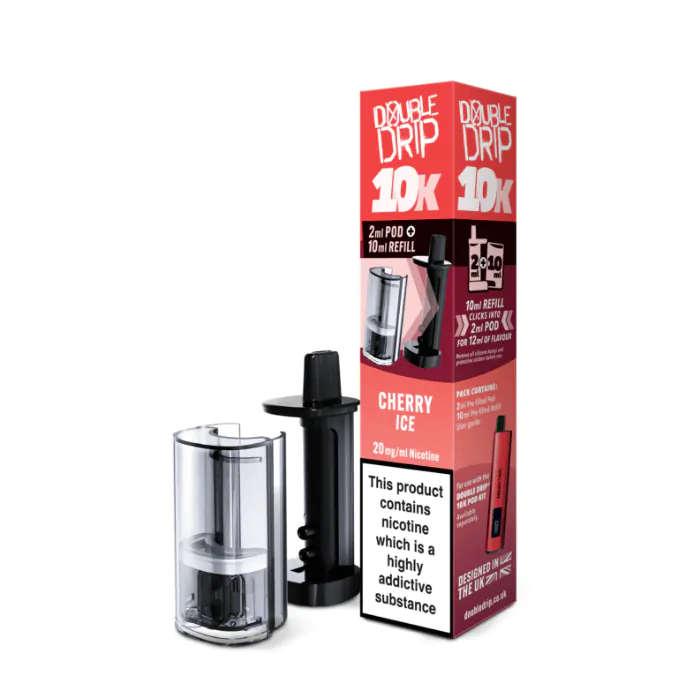 Double Drip 10K Refill Pods | Buy Now Just in £5.29