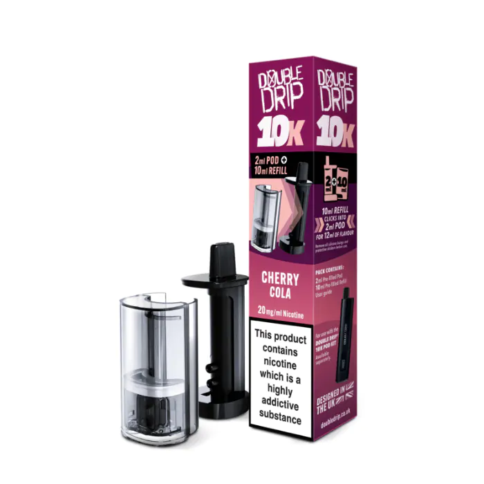 Double Drip 10K Refill Pods | Buy Now Just in £5.29