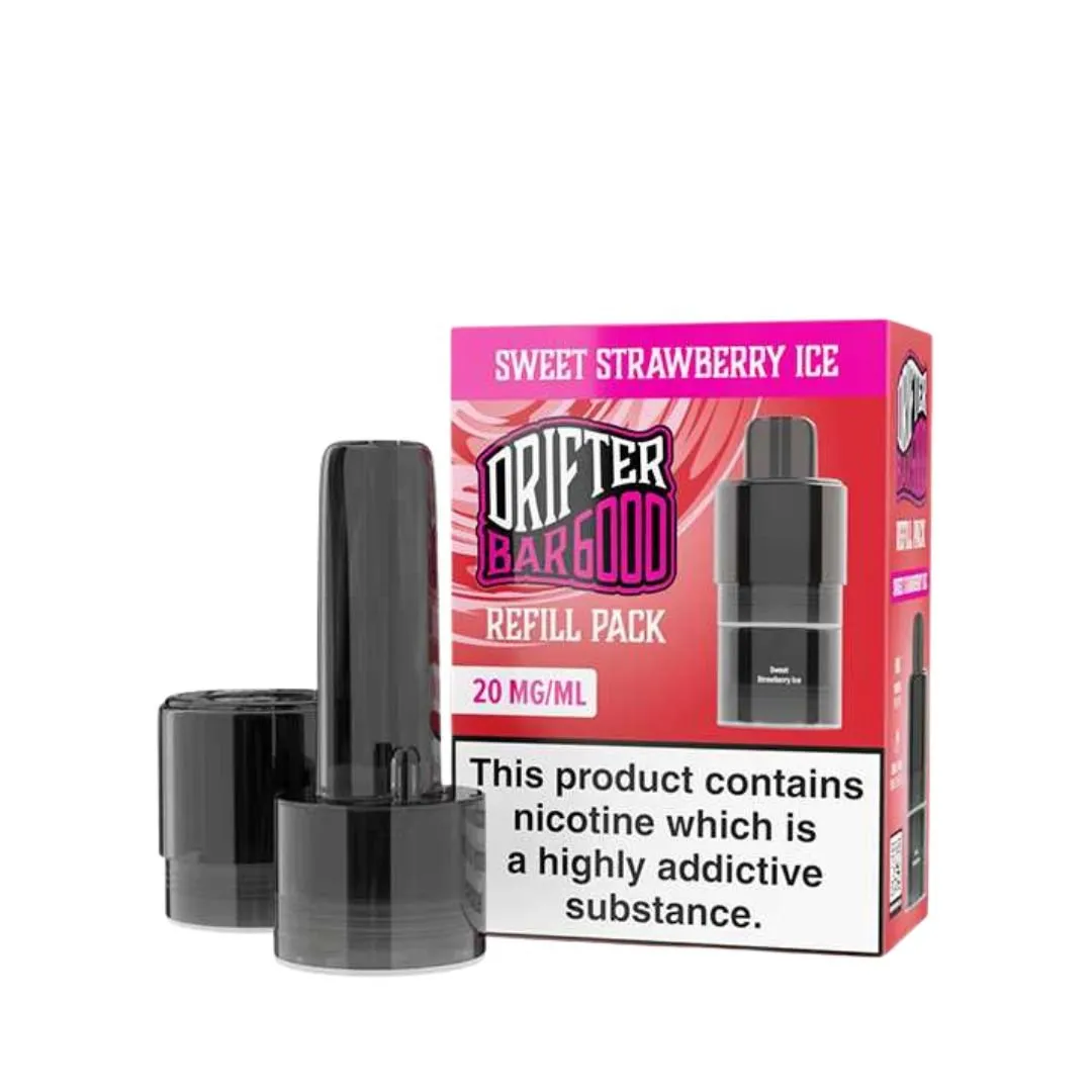 Drifter Bar 6000 Prefilled Refill Pods | Just In £4.79