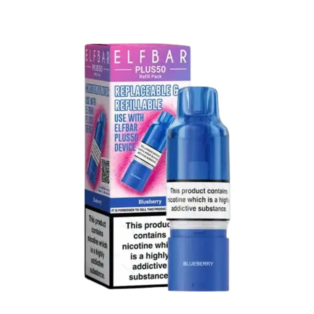 Buy Elf Bar Plus 50 Pods Online | £5.29 At Smoknic