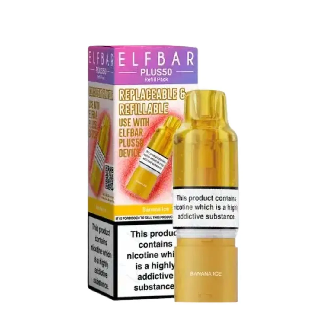 Elf Bar Plus 50 Prefilled Pods