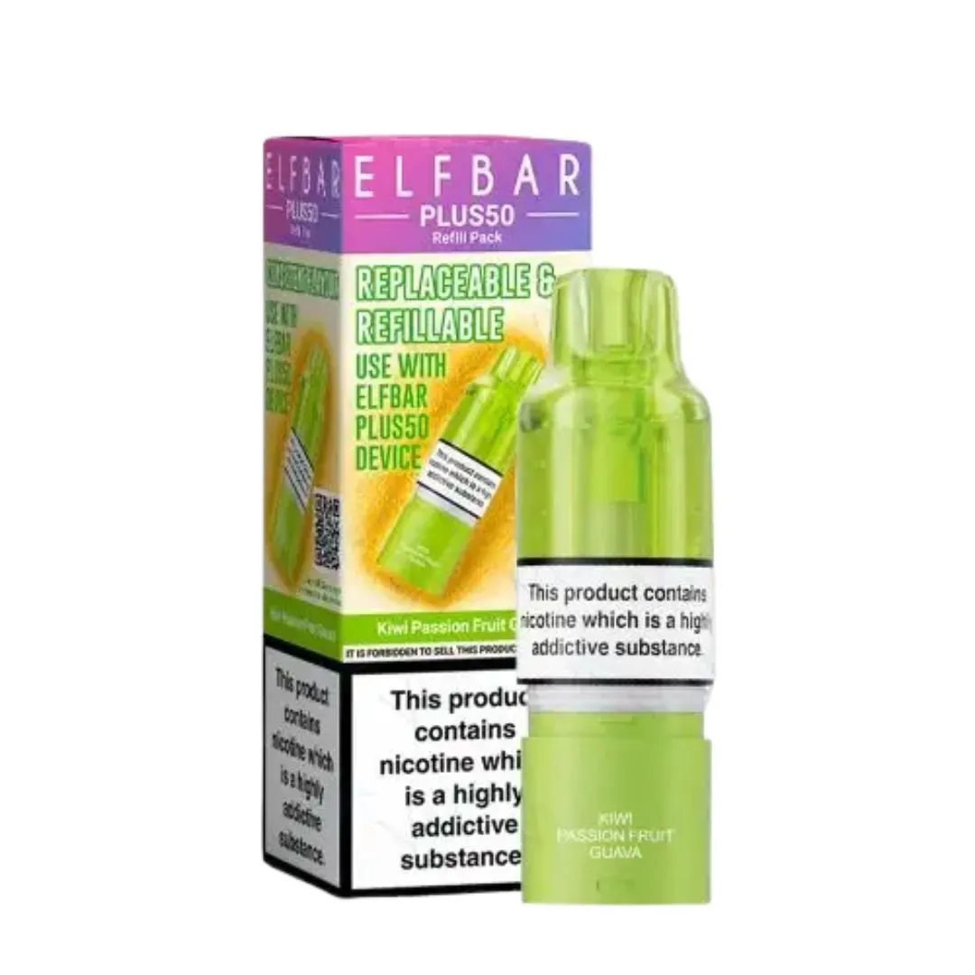 Buy Elf Bar Plus 50 Pods Online | £5.29 At Smoknic