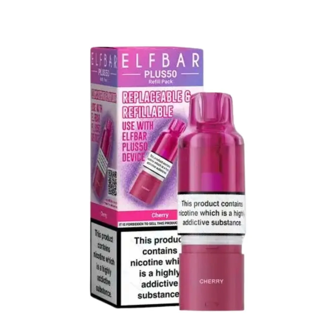 Buy Elf Bar Plus 50 Pods Online | £5.29 At Smoknic