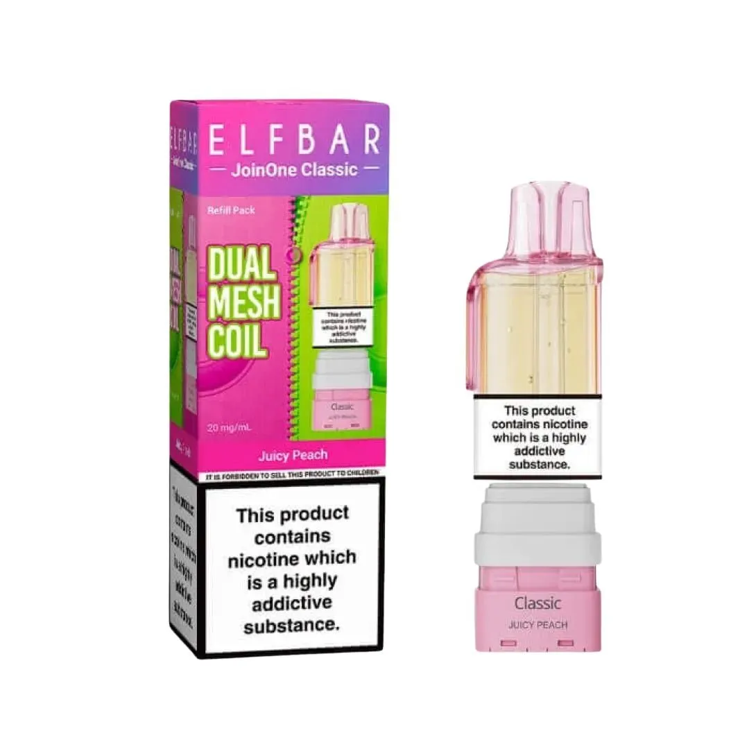 Elf Bar JoinOne Classic Refill Pods - £6.79 Smoknic UK