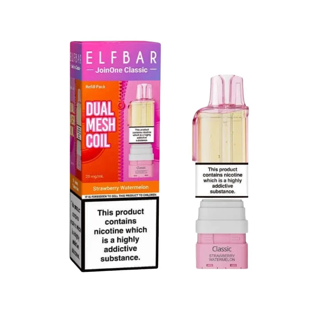 Elf Bar JoinOne Classic Refill Pods - £6.79 Smoknic UK